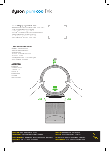 Manuale Dyson DYSTP02 Pure Cool Link Ventilatore