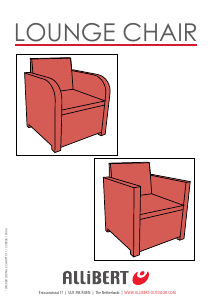 Használati útmutató Allibert Maui Kerti szék