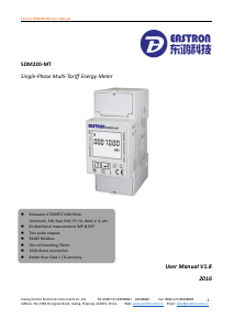 Manual Eastron SDM220-MT Energy Meter