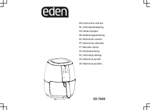 Mode d’emploi Eden ED-7005 Friteuse