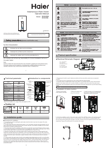 Manual Haier EI39G1M Boiler