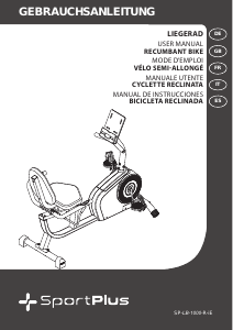 Manual Sportplus SP-LB-1000-R-IE Exercise Bike