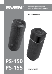 Manual Sven PS-150 Speaker