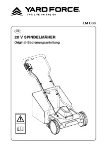 Bedienungsanleitung Yard Force LM C38 Rasenmäher