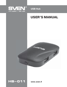 Manual Sven HB-011 USB Hub