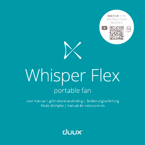 Manual de uso Duux Whisper Flex Ventilador