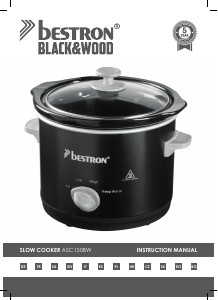 Handleiding Bestron ASC150BW Slowcooker