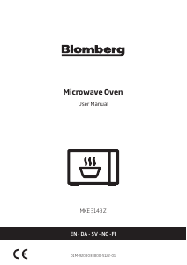 Manual Blomberg MKE 3143 Z Microwave