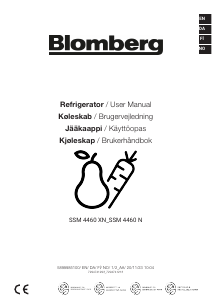 Manual Blomberg SSM 4560 XN Refrigerator