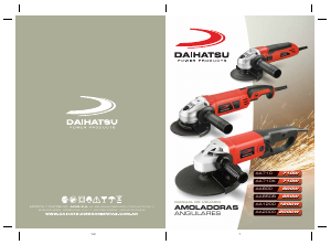 Manual de uso Daihatsu AA850B Amoladora angular