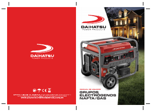 Manual de uso Daihatsu GE10000EG-ATS Generador
