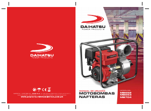 Manual de uso Daihatsu MB653 Bomba de agua