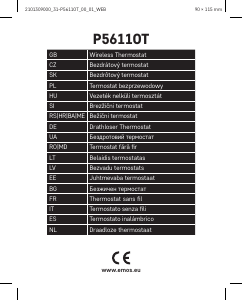 Посібник EMOS P5611OT Термостат