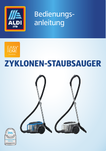 Bedienungsanleitung EasyHome 800820 Staubsauger