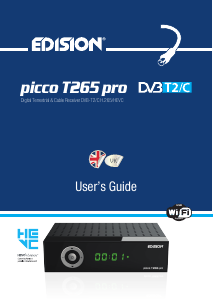 Handleiding Edision picco T265 pro Digitale ontvanger