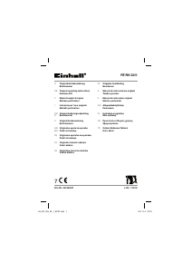 Manual de uso Einhell RT-RH 20/1 Martillo perforador