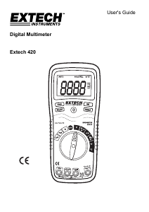 Manual Extech EX420 Multimeter
