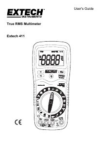 Manual Extech EX411 Multimeter