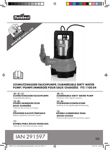 Manual Florabest IAN 291597 Water Pump