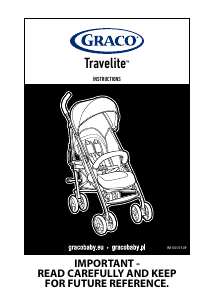 Manual Graco Travelite Stroller