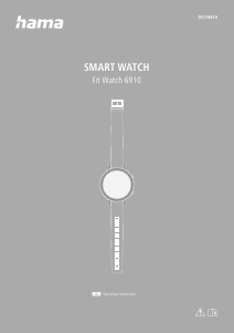 Manual Hama Fit Watch 6910 Smart Watch