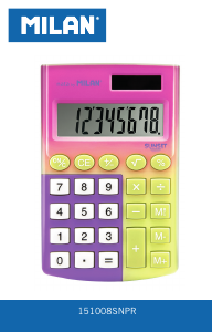 Manual Milan 151008SNPR Calculator