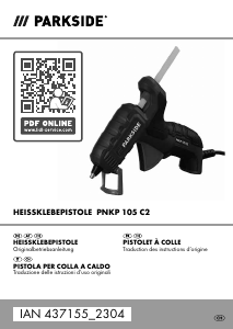 Manuale Parkside IAN 437155 Pistola incollatrice