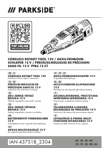 Instrukcja Parkside IAN 437518 Narzędzia wielofunkcyjne