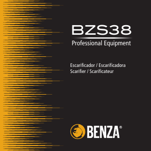 Manual de uso Benza BZS38 Escarificador
