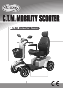 Handleiding CTM HS-828 Scootmobiel