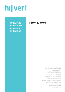 Manual Hillvert HT-LM-46M Lawn Mower