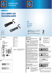 Bedienungsanleitung Lightway 801196 Taschenlampe