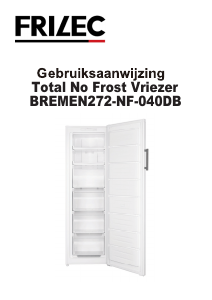 Manual Frilec BREMEN272-NF-040DB Freezer