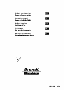 Bedienungsanleitung Brandt AFLQ6X1N Dunstabzugshaube