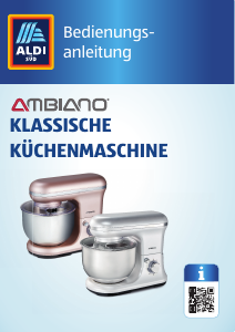 Bedienungsanleitung Ambiano MD 18648 Standmixer