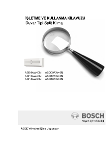 Kullanım kılavuzu Bosch ASI09AW40N Klima