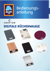 Bedienungsanleitung Crofton GT-KST-07 Küchenwaage