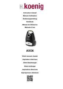 Manual H.Koenig AXO6 Vacuum Cleaner