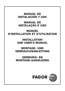 Manual de uso Fagor FIC-38EUK Refrigerador