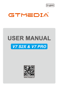 Manual Gtmedia V7 S2X Digital Receiver