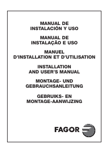 Manual de uso Fagor FIC-35UK Refrigerador