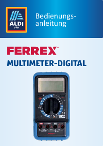 Bedienungsanleitung Ferrex ANS-18-034 Multimeter