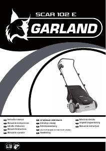 Manual Garland SCAR 102 E Lawn Raker