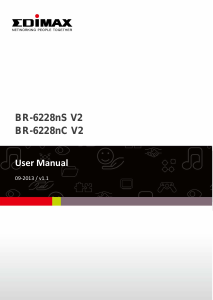 Handleiding Edimax BR-6228nC V2 Router