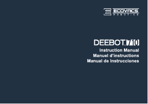 Manual ECOVACS Deebot 710 Vacuum Cleaner