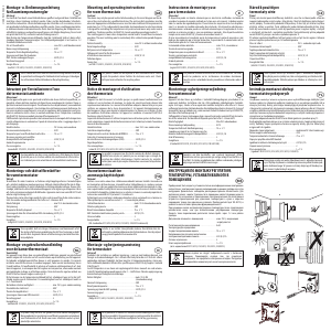 Instrukcja Eberle RTR-S 6731-1 Termostat