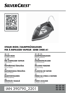 Manual SilverCrest IAN 390790 Iron