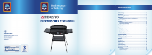 Bedienungsanleitung Ambiano GT-TG-03 Barbecue