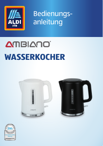 Bedienungsanleitung Ambiano 806759 Wasserkocher