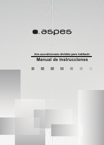Manual de uso Aspes AAS2012 Aire acondicionado